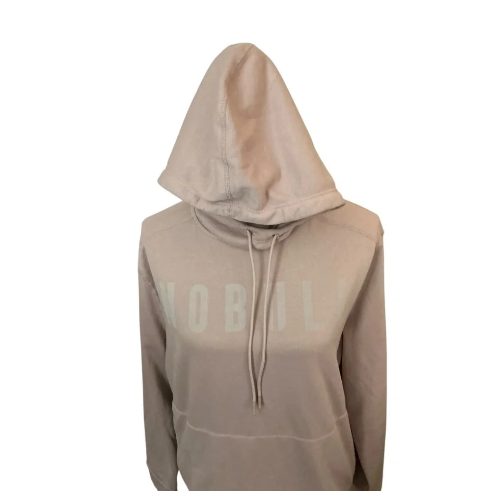 NOBULL Pullover Hoodie Sweatshirt Dusty Rose